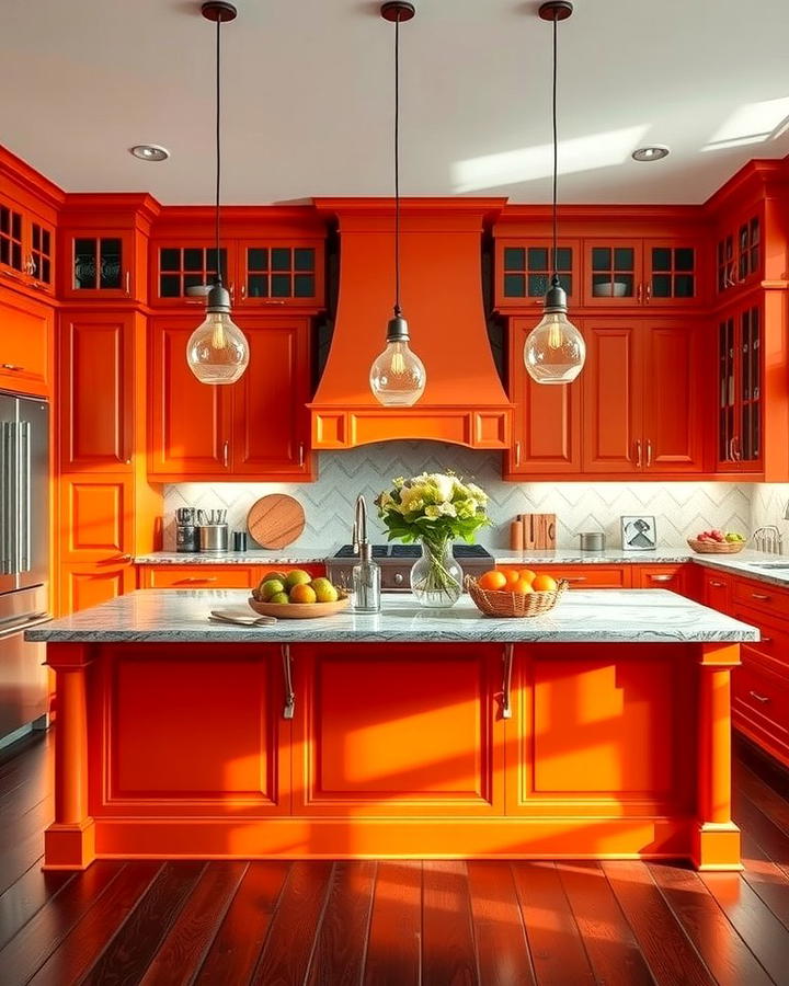25 Burnt Orange Kitchen Ideas to Warm Up Your Cooking Space - Image 2