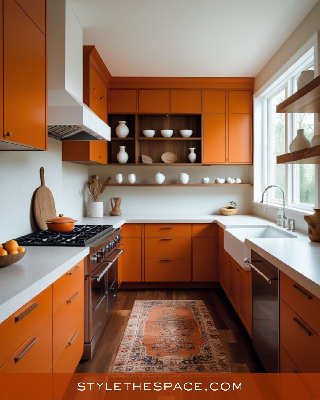 25 Burnt Orange Kitchen Ideas to Warm Up Your Cooking Space - Image 4