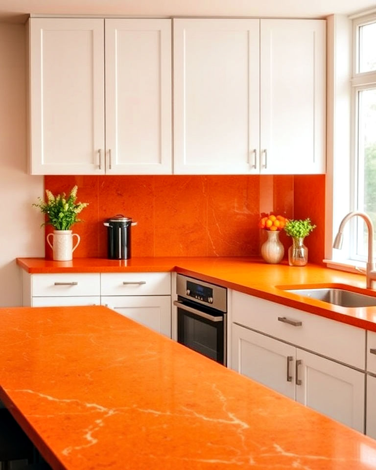 25 Burnt Orange Kitchen Ideas to Warm Up Your Cooking Space - Image 5