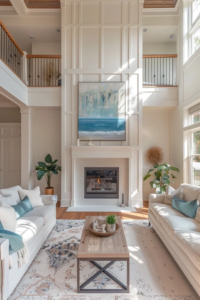 Two Story Fireplace Ideas: Elevate Your Home with Stunning Designs - Image 2