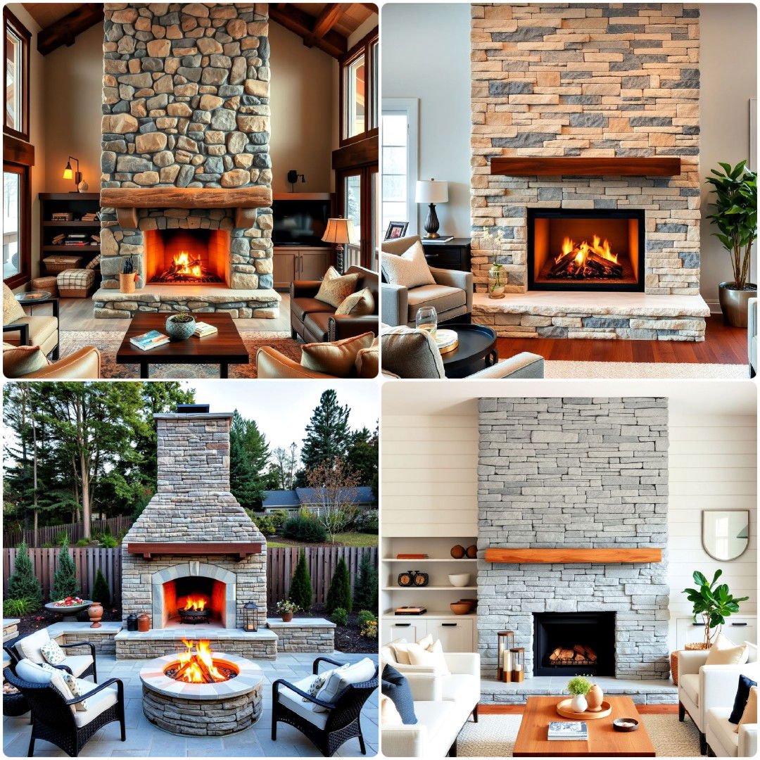 Two Story Fireplace Ideas: Elevate Your Home with Stunning Designs - Image 4